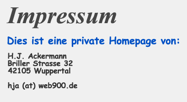 Das Impressum von gruesse.de
