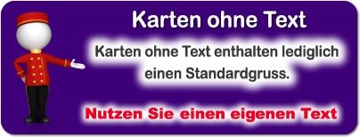 Quadratische Grusskarten für WhatsApp