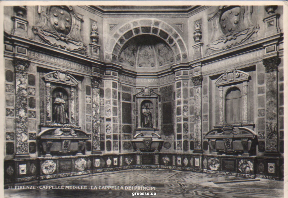 florenz_capella_medicee_1952